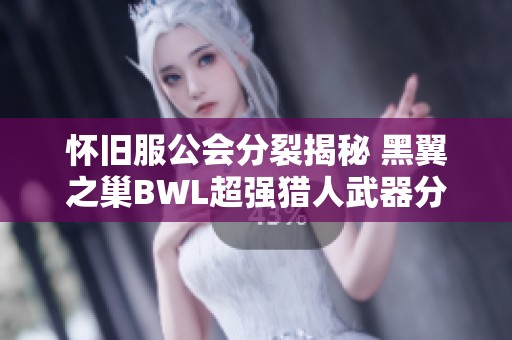 怀旧服公会分裂揭秘 黑翼之巢BWL超强猎人武器分析