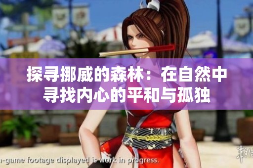 探寻挪威的森林：在自然中寻找内心的平和与孤独