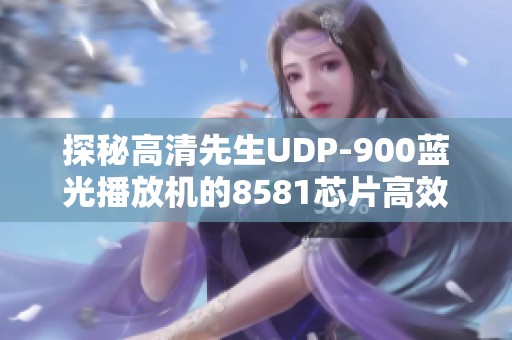 探秘高清先生UDP-900蓝光播放机的8581芯片高效使用技巧
