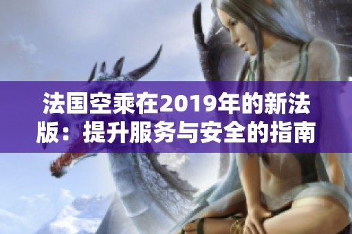 法国空乘在2019年的新法版：提升服务与安全的指南