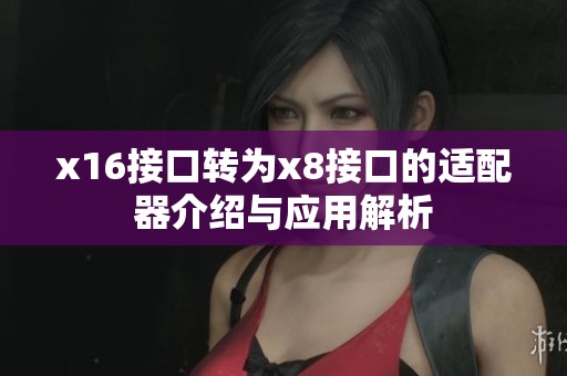x16接口转为x8接口的适配器介绍与应用解析