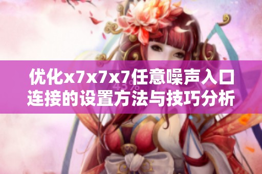 优化x7x7x7任意噪声入口连接的设置方法与技巧分析