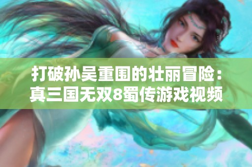 打破孙吴重围的壮丽冒险：真三国无双8蜀传游戏视频解析