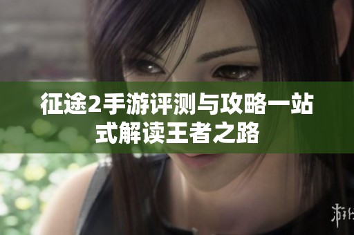 征途2手游评测与攻略一站式解读王者之路