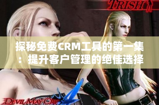 探秘免费CRM工具的第一集：提升客户管理的绝佳选择