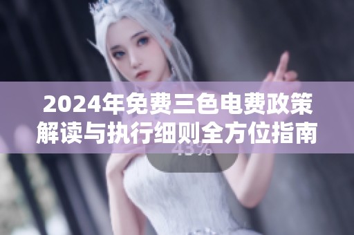 2024年免费三色电费政策解读与执行细则全方位指南
