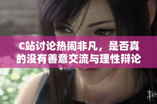 C站讨论热闹非凡，是否真的没有善意交流与理性辩论？