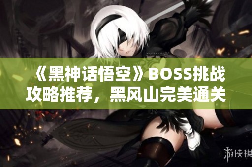 《黑神话悟空》BOSS挑战攻略推荐，黑风山完美通关路线解析