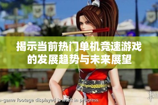 揭示当前热门单机竞速游戏的发展趋势与未来展望