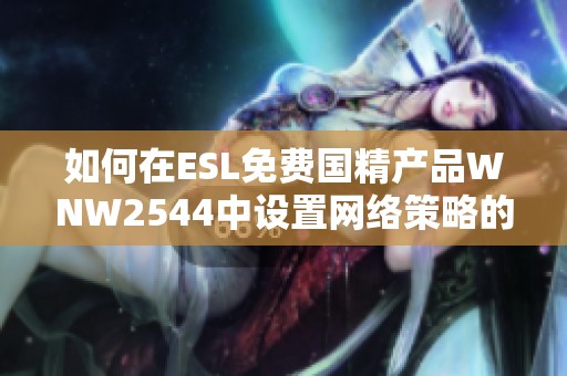 如何在ESL免费国精产品WNW2544中设置网络策略的详细指南