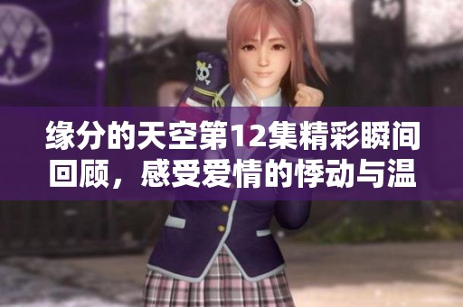 缘分的天空第12集精彩瞬间回顾，感受爱情的悸动与温暖