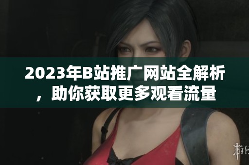 2023年B站推广网站全解析，助你获取更多观看流量
