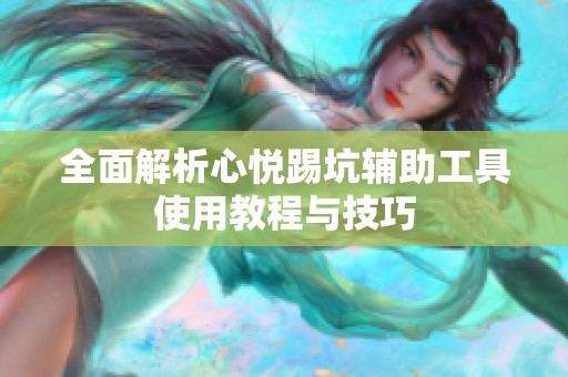 全面解析心悦踢坑辅助工具使用教程与技巧