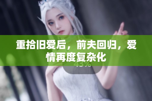 重拾旧爱后，前夫回归，爱情再度复杂化
