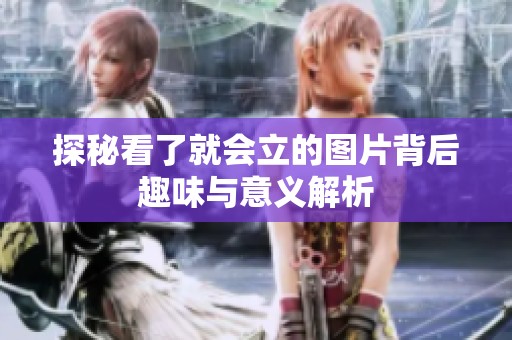 探秘看了就会立的图片背后趣味与意义解析