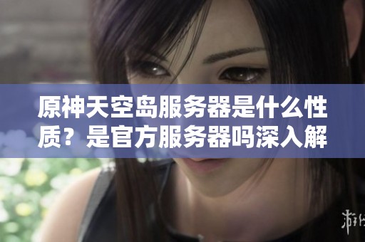 原神天空岛服务器是什么性质？是官方服务器吗深入解析