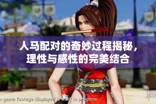人马配对的奇妙过程揭秘，理性与感性的完美结合