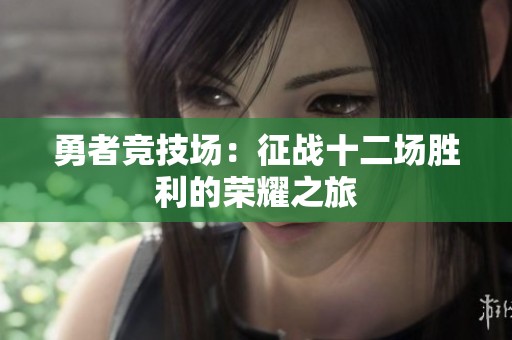 勇者竞技场：征战十二场胜利的荣耀之旅